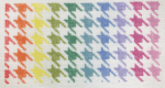 Rachel Barri Designs - Rainbow Houndstooth